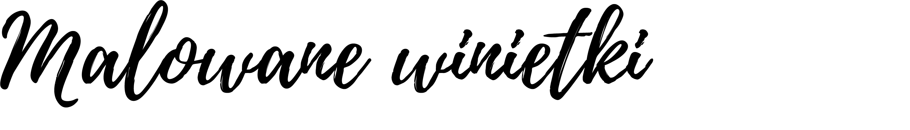 malowane winietki live art art by zuska